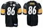 Hines Ward Pittsburgh Steelers #86 Authentic Reebok NFL Football Jersey (Black)