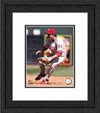 Framed Chase Utley Philadelphia Phillies Photograph