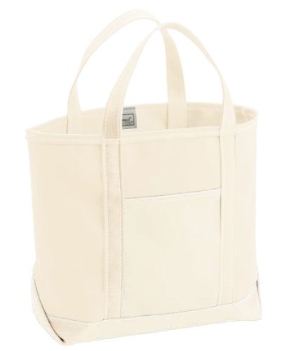 (エルエルビーン) LL Bean 別注キャンバストートバッグ ラージホワイトCustom Tote Bag LARGE all white 日本未入荷　（並行輸入品）