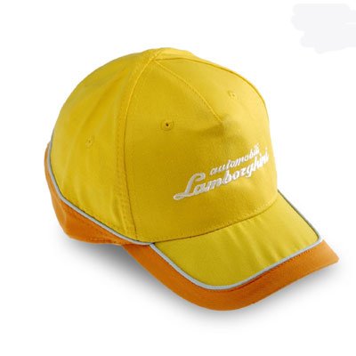 Lamborghini Kids Yellow Logo Hat