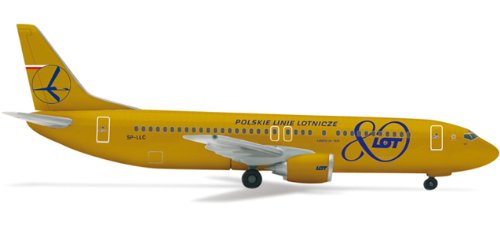 Herpa 1/500 B737-400 LOTポーランド航空 80周年記念塗装