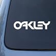 Oakley Eyewear - 6 WHITE - Car, Truck, Notebook, Vinyl Decal Sticker