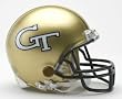 Georgia Tech Yellow Jackets Replica Mini Helmet w/ Z2B Mask