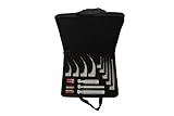 ISL PREMIUM MCINTOSH,MILLER COMPLETE SET OF 12 PIECES LARYNGOSCOPE,FIBER OPTIC CE