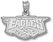 Philadelphia Eagles Solid Sterling Silver Eagle Head 5/8'' Pendant