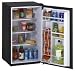 Kitchen & Housewares : Avanti BCA327B 3.2 cu. ft. Compact Refrigerator with Beverage Can Dispenser, 3 Slide Out Shelves and Adjustable Thermostat