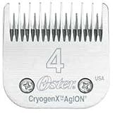 OSTER A5 SKIP TOOTH BLADE Color: SILVER Size: 4  Catalog Category: Dog:GROOMING 