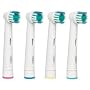 Oral B EB17-4 Power Toothbrush Replacement Brush Heads (4 FlexiSoft Adult Refills)
