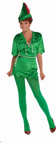 Peter Pan Adult Costume - X-Small/Small - X-Small/Small