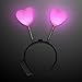 Light Up Love Hearts Head Boppers Headbands