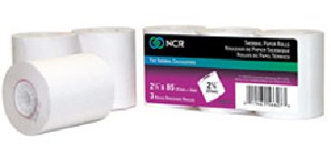 NCR Thermal Calculator Paper Rolls-Thermal 2 1/4 x 85 Paper