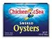 SMOKED OYSTERS IN WATER, 18 pack of 3.75 oz cans
