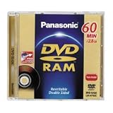 Produkt-Bild: Panasonic LM-AF60E DVD-Rohling 8 cm DVD-RAM 2,8 GB Pro Hard Coating Gold