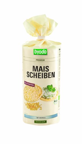 Byodo Mais Scheiben, 6er Pack (6 x 120 g Packung) - Bio