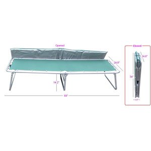Giga Tent Comfort Cot with mattress