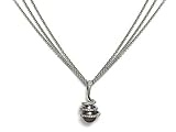 Drop South-Sea 9.5mm Pearl Surrounded by Pave Set Diamonds and Set on an 18K White Gold 16