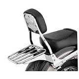 07-09 HONDA VT750C2: COBRA SISSY BAR LUGGAGE RACK - CHROME (CHROME) by Cobra