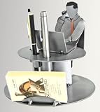 Executive Business Card Holder H&K Steel Sculpture