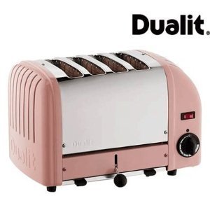 Dualit Vario Klassische AWS Petal Pink 4-Toaster 