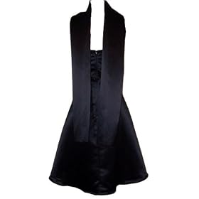 50's Strapless Satin Formal Bridesmaid Prom Dress
