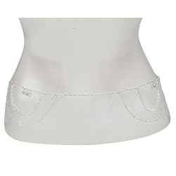 Handmade Sterling Silver Belly Chain Length 32 inches