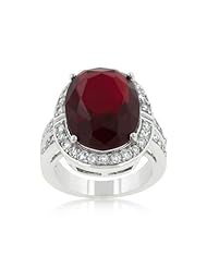 Ruby Red Cocktail Ring
