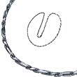14Kt White Gold Sleek Milano Chain