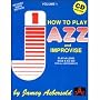 Jamey Aebersold Volume 1 Jazz How To Play and Improvise Book & CD (Standard)