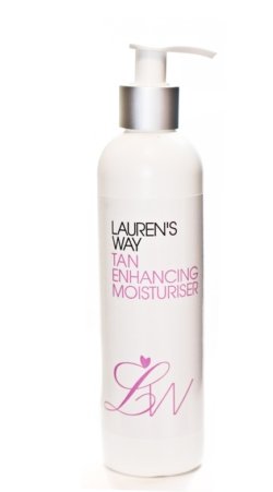Lauren Goodger's New Tanning Range Lauren's Way - Tan Enhancing Moisturiser 250ml Lauren Goodger's New Tanning Range Lauren's Way - Tan Enhancing Moisturiser 250ml