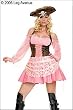 New Sexy Peasant Wench Costume (Hat and Boots not included) - Great Pirate Wench Too - ONLY HERE - OPTIONAL PINK PETTICOAT
