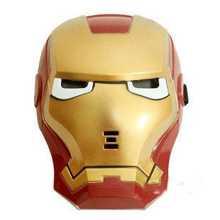 あんたも今日からアイアンマン!! 目が光る機能付マスク コスプレ/仮面/仮装