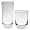 Libbey Polaris 16-1/4-Ounce Glasses and 12-1/4-Ounce Tumblers, Set of 16