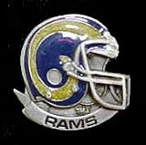 St. Louis Rams Pin - NFL Football Fan Shop Sports Team Merchandise
