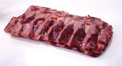 Blackwing Ostrich US9310-2 Organic Piedmontese Beef Back Ribs 2 slabs