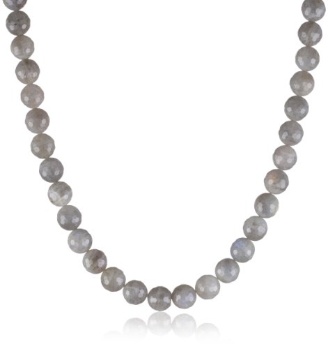 Antonio Bocceri Damen-Collier Kugel Sterlingsilber 925 Labradorit Grau 42-47 cm HEJNL9070 Preisvergleich