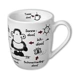 Tasse weiss Ohne Dich ist alles doof