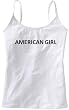 AMERICAN - USA - Country Series - White Women's / Girls Camisole (Girlie / Babydoll)
