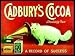 Cadbury's Cocoa Absolutely Pure - A Record Of Success - Mini Metal Wall Sign