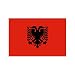 Albania 2ft x 3ft Nylon Flag Image