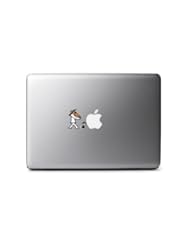 Wireless: Retro 8-Bit White Spy from Spy vs. Spy Decal for MacBook, iPad Mini, iPhone 5S, Samsung Galaxy S3 S4, Nexus, HTC One, Nokia Lumia, Blackberry - Le 8-Bit