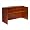 Boss 71 W by 30/36 D by 42 H Reception Desk, Mahogany