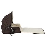 Husssh Twin Tri-mode Bassinet in Hot Chocolate