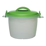 Prep Solutions by Progressive Rice Cooker, 4 Piece Set - 6 Cup Capacity