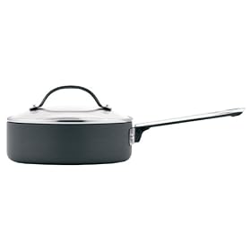 Anolon Professional Hard Anodised Covered Saute Pan, 20 cm