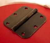 Oil Rubbed Bronze 3.5 X 5/8 Radius Hinge