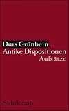 Antike Dispositionen