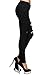 Vialumi Women's Juniors Torn Distressed Ripped Destroyed Stretch Skinny Jeans