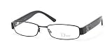 Christian Dior - Brand New Christian Dior 3682 Eyeglasses in the BLACK / HORN / DEMO LENS (KMQ) 100% AUTHENTIC.