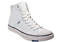 Superdry Super Series Hi Herren weiße Leinwand High Top Sneaker