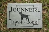 Pet Memorial Slate